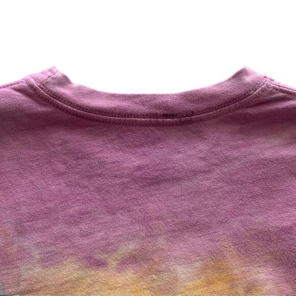 By Samii Ryan | Don’t Play Me Multicolor Tie Dye Cropped Sweatshirt Small - Picture 9 of 10